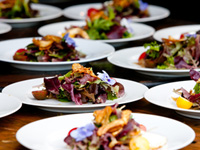 Salad and Meat Dish Catering from the Golden Glow in Saginaw, Bay City, and Midland Michigan.